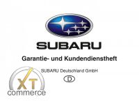 Subaru Garantie -und Kundendienstheft