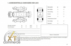 Chevrolet carnet dentretien et de Garanties