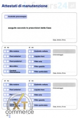 BMW Service Buch auf Italienisch