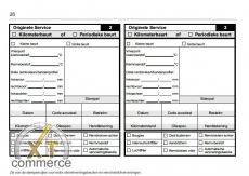 Saab Service Schedule Dutch / French