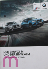 BMW X5 M / X6 M Bedienungsanleitung Handbuch Bordbuch