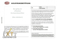 Kia Garantie und Serviceheft