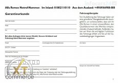 Alfa Carnet dentretien