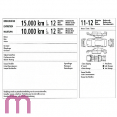 Suzuki Carnet dentretien Franais, nerlandais et allemand.