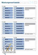 BMW Cuaderno de servicio E81, E87, E90, E91, E92, E93