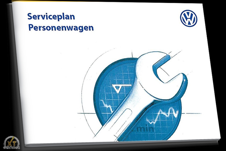 VW Service Buch auf Deutsch von 1995-2000