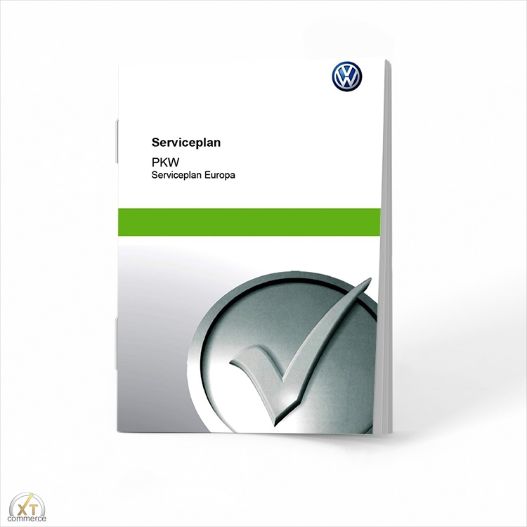 VW Volkswagen Serviceplan Serviceheft Nachdrucke 2er-Pack