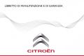 Citroen service book on Italian