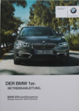 BMW 1er F20 F21 Betriebsanleitung Handbuch Bordbuch
