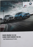 BMW X5 M / X6 M Bedienungsanleitung Handbuch Bordbuch