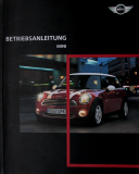 MINI One, Cooper, S, Owners Manual Owners Manual Handbook